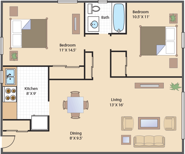 test floor plan