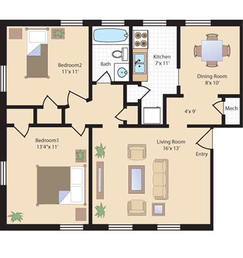 test floor plan